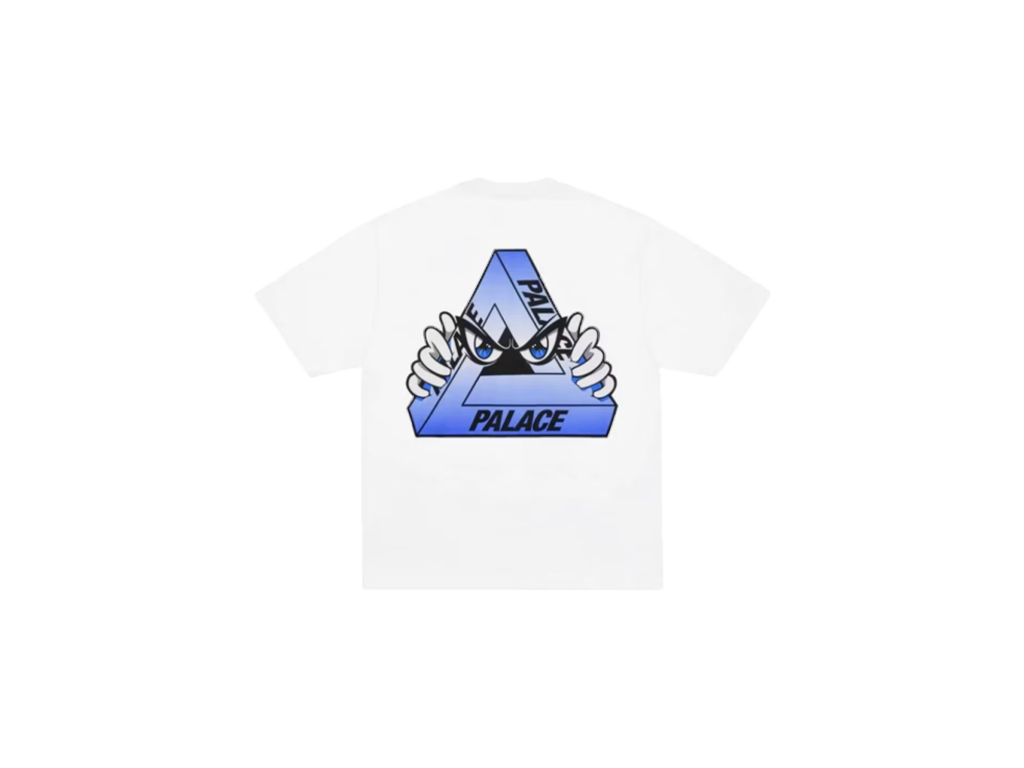 Palace Tri-Peek T-Shirt White-Palace-pikastore.cz