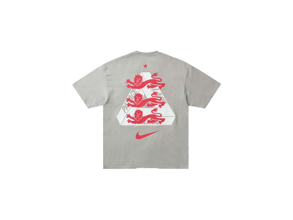 Palace x Nike England T-Shirt Pewter Grey-Palace-pikastore.cz