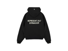 Represent 247 Gymnasium Hoodie Off Black