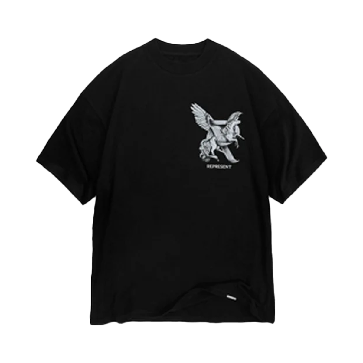 Represent Elegance In Motion T-Shirt Jet Black-Represent-pikastore.cz