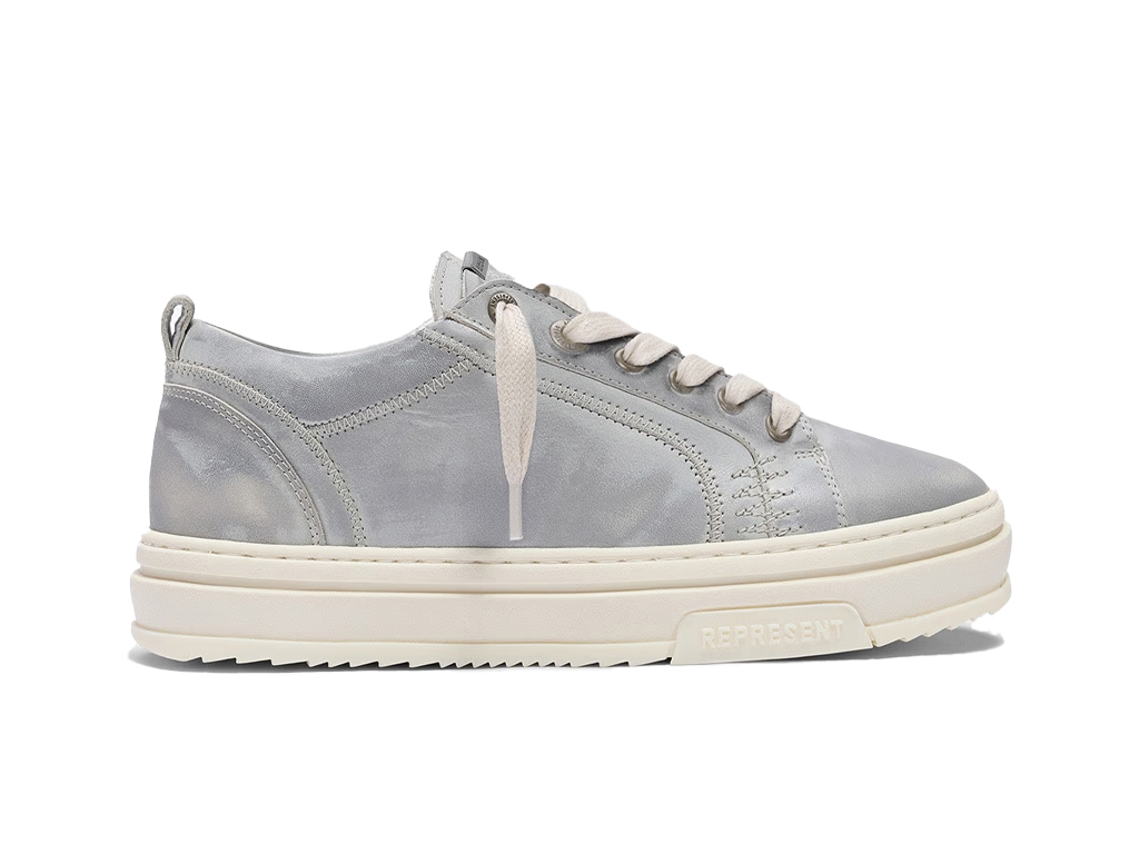 Represent HTN Low Distressed Light Grey – tenisky – fotka 3 z 5