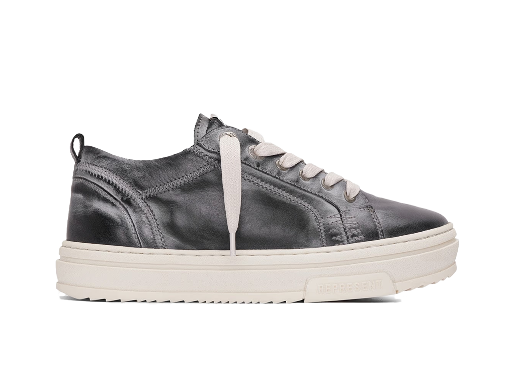 Represent HTN Low Distressed Off Black – tenisky – fotka 3 z 5