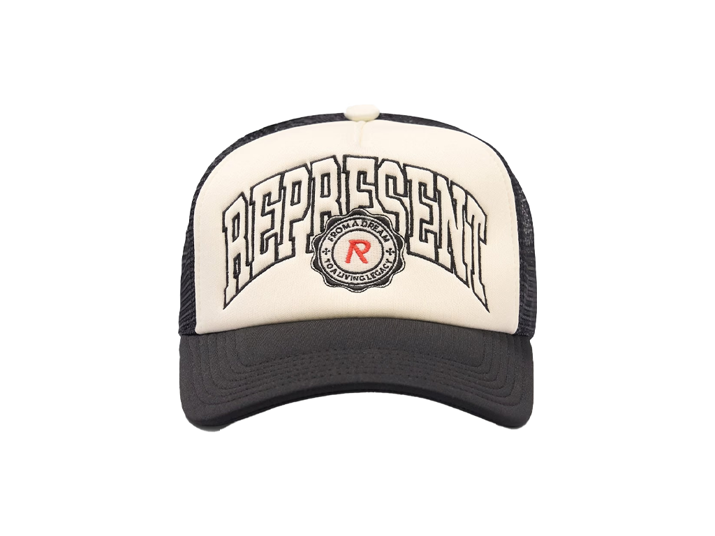 Represent Legacy Crest Cap Antique White-Represent-pikastore.cz