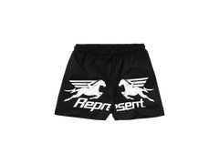Represent Nothing Faster Swim Short Jet Black