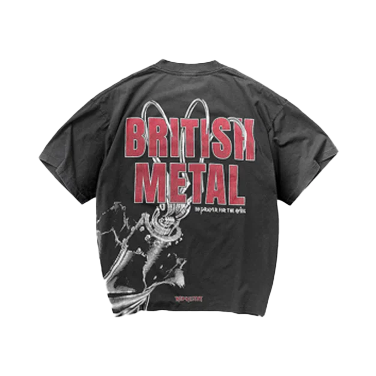 Represent X Iron Maiden British Metal T-Shirt Stained Brown-Represent-pikastore.cz