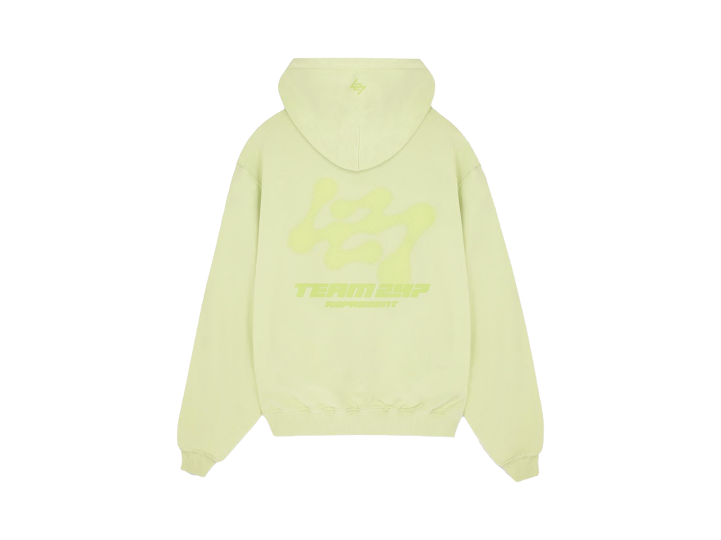 Represent 247 Future Terrains Oversized Hoodie Shadow Lime-Represent-pikastore.cz