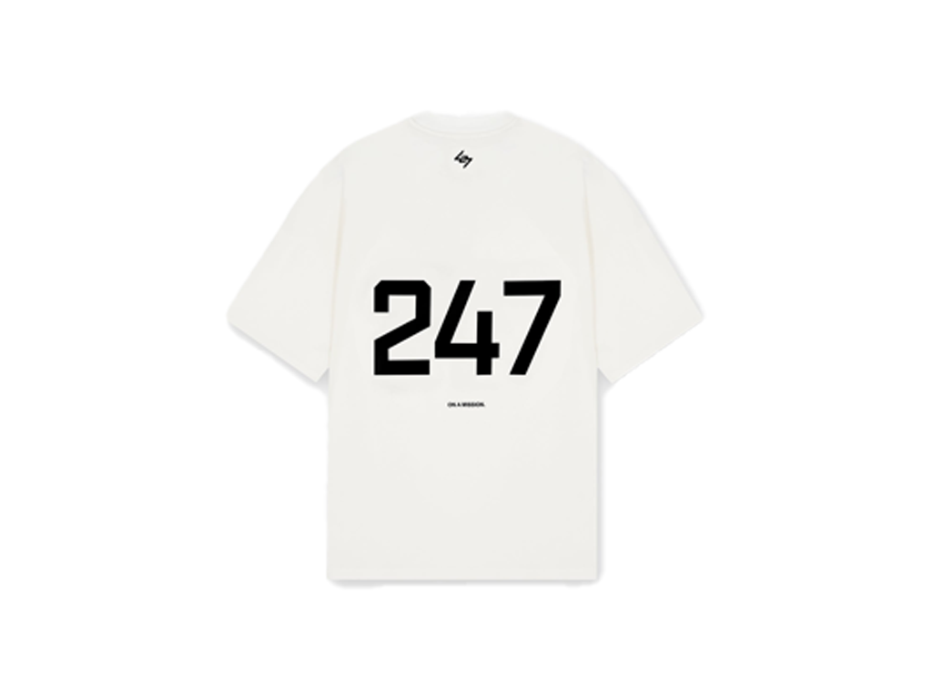 Represent 247 Oversized T-Shirt Flat White-Represent-pikastore.cz