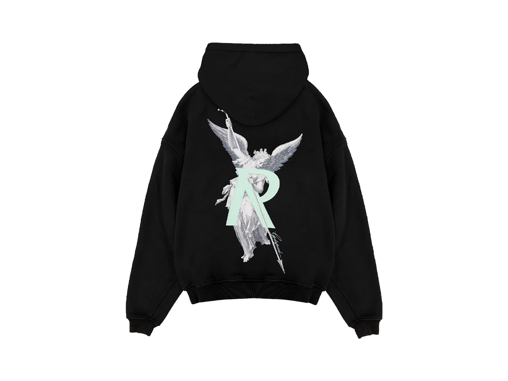 Represent Archangel Initial Hoodie Jet Black-Represent-pikastore.cz