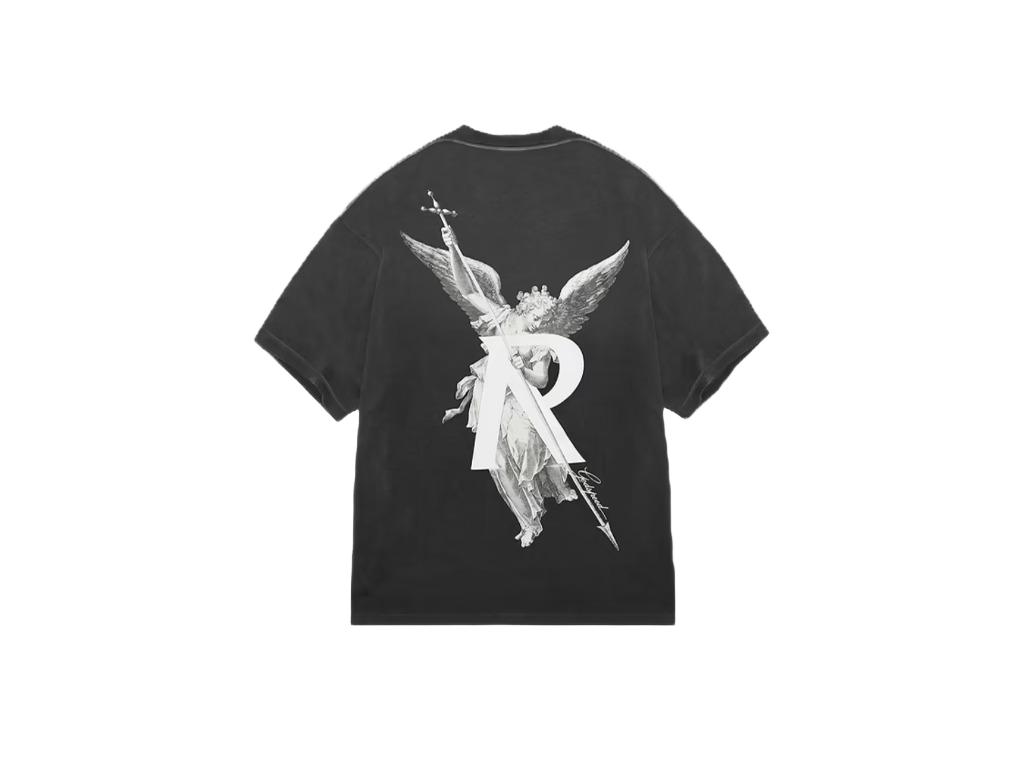 Represent Archangel T-Shirt Stained Black-Represent-pikastore.cz