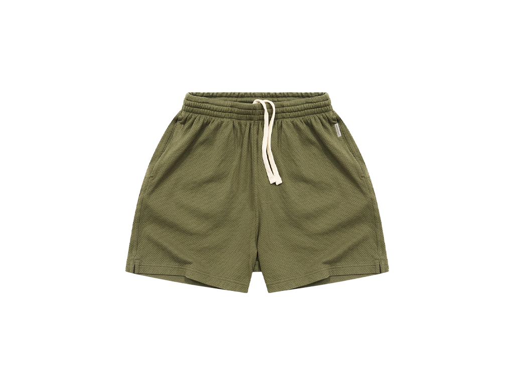 Represent Initial Mesh Shorts Army Green-Represent-pikastore.cz