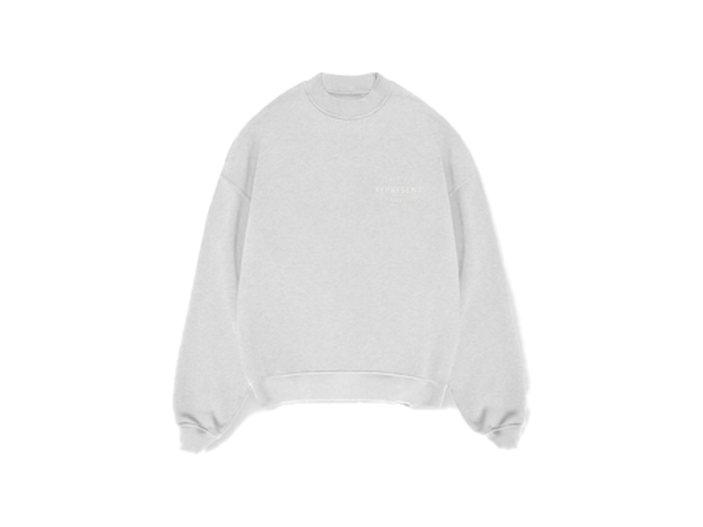 Represent Owners Club Stamp Sweater Ash Grey-Represent-pikastore.cz