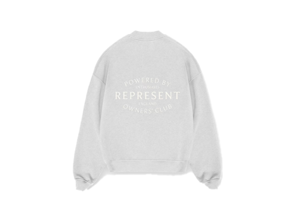 Represent Owners Club Stamp Sweater Ash Grey-Represent-pikastore.cz