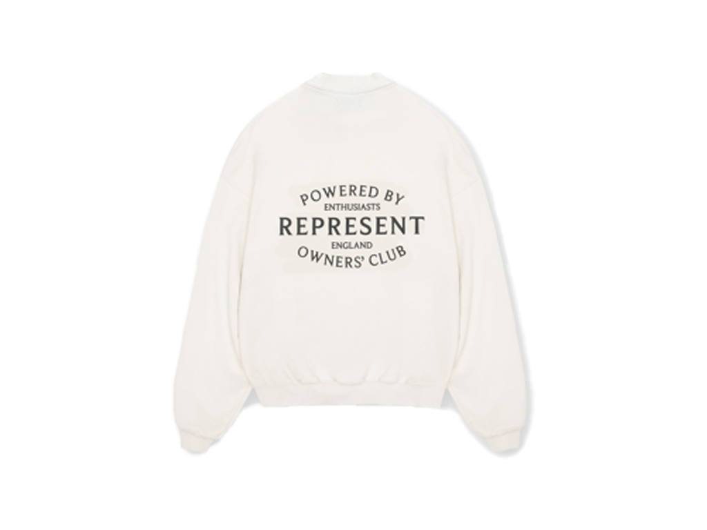 Represent Owners Club Stamp Sweater Flat White-Represent-pikastore.cz