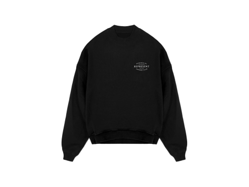 Represent Owners Club Stamp Sweater Jet Black-Represent-pikastore.cz