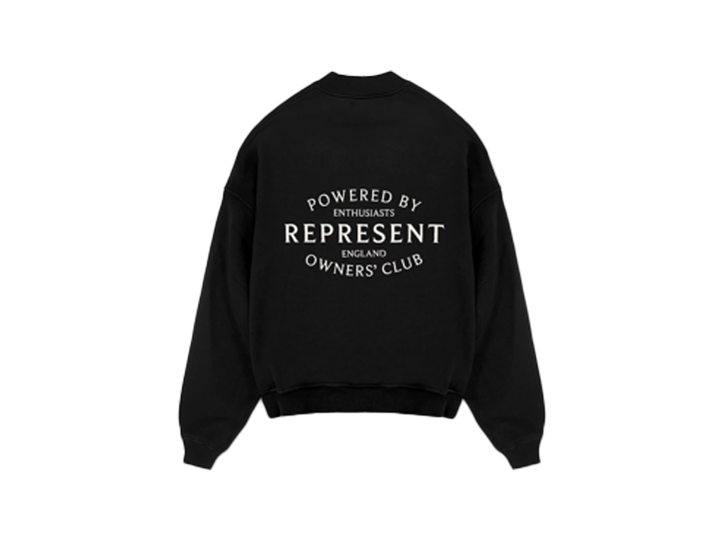 Represent Owners Club Stamp Sweater Jet Black-Represent-pikastore.cz