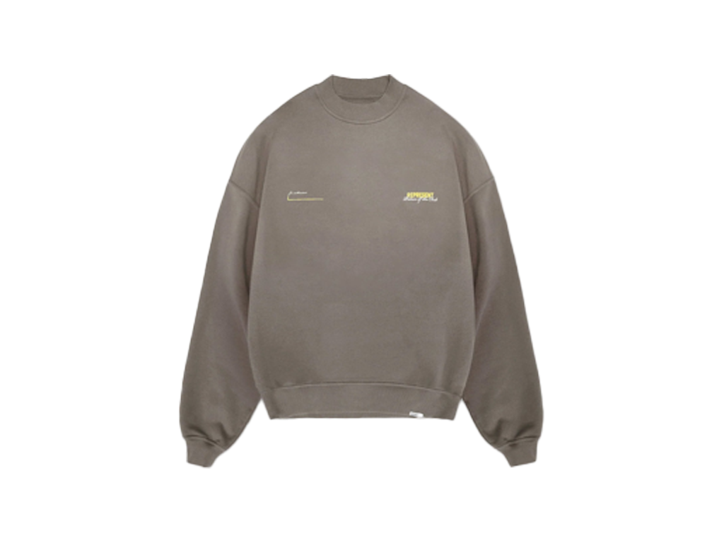 Represent Patron Of The Club Sweater Washed Olive-Represent-pikastore.cz