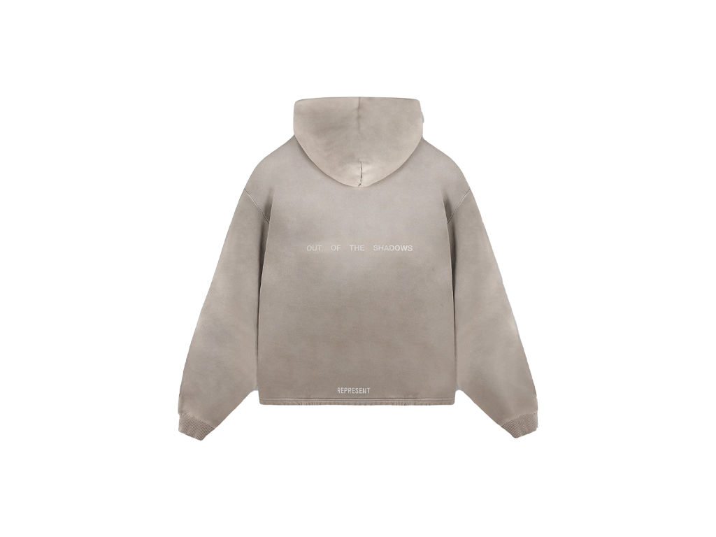 Represent Team Rep Hoodie Dark Taupe-Represent-pikastore.cz