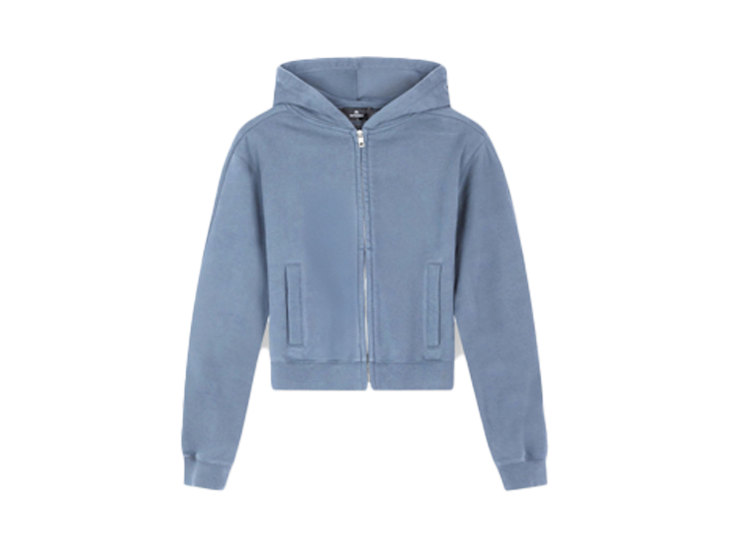 Represent WMNS Owners Club Slim Zip Hoodie Steel Blue-Represent-pikastore.cz