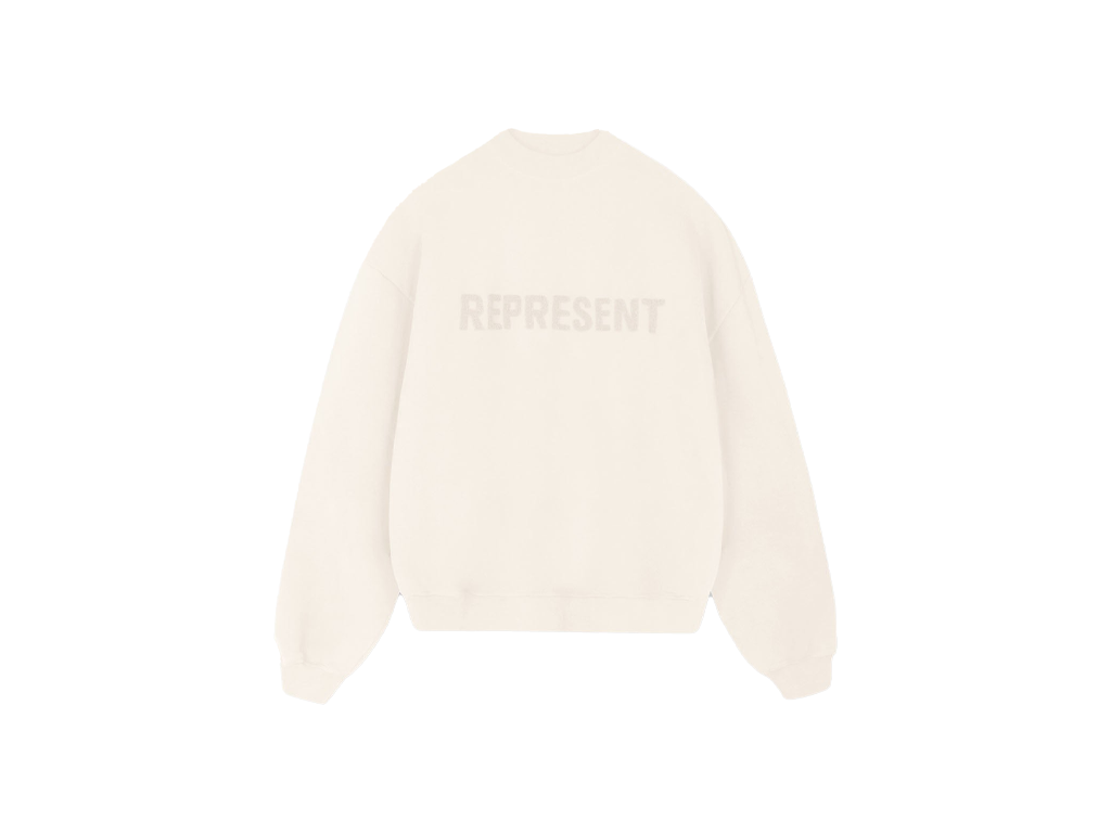 Represent WMNS Owners Club Sweater Oat Milk-Represent-pikastore.cz