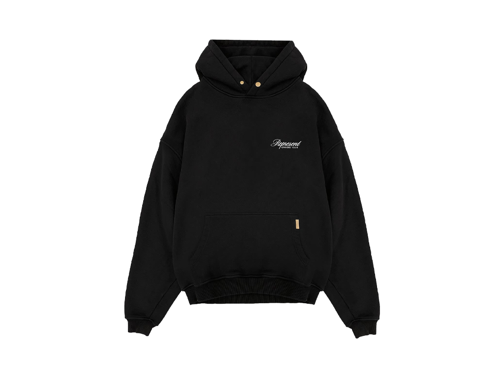 Represent X Harrods Bear Owners Club Hoodie Jet Black-Represent-pikastore.cz
