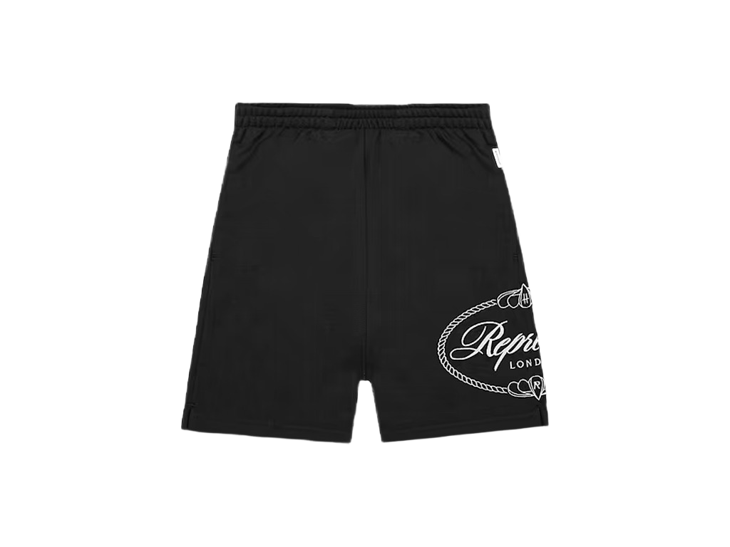 Represent X Harrods Crest Shorts Black-Represent-pikastore.cz