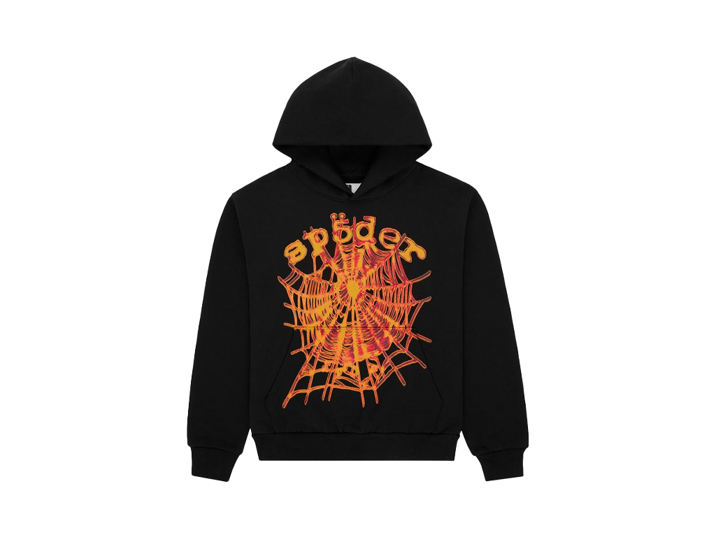 Sp5der Og Web V2 Hoodie Black-Sp5der-pikastore.cz