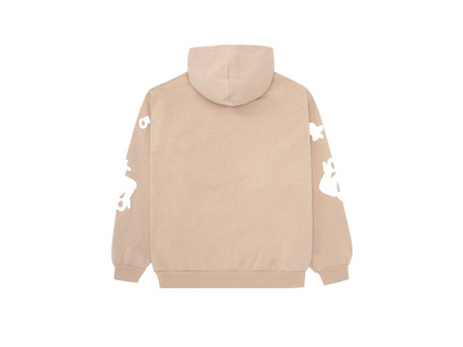 Sp5der Beluga Hoodie Sand