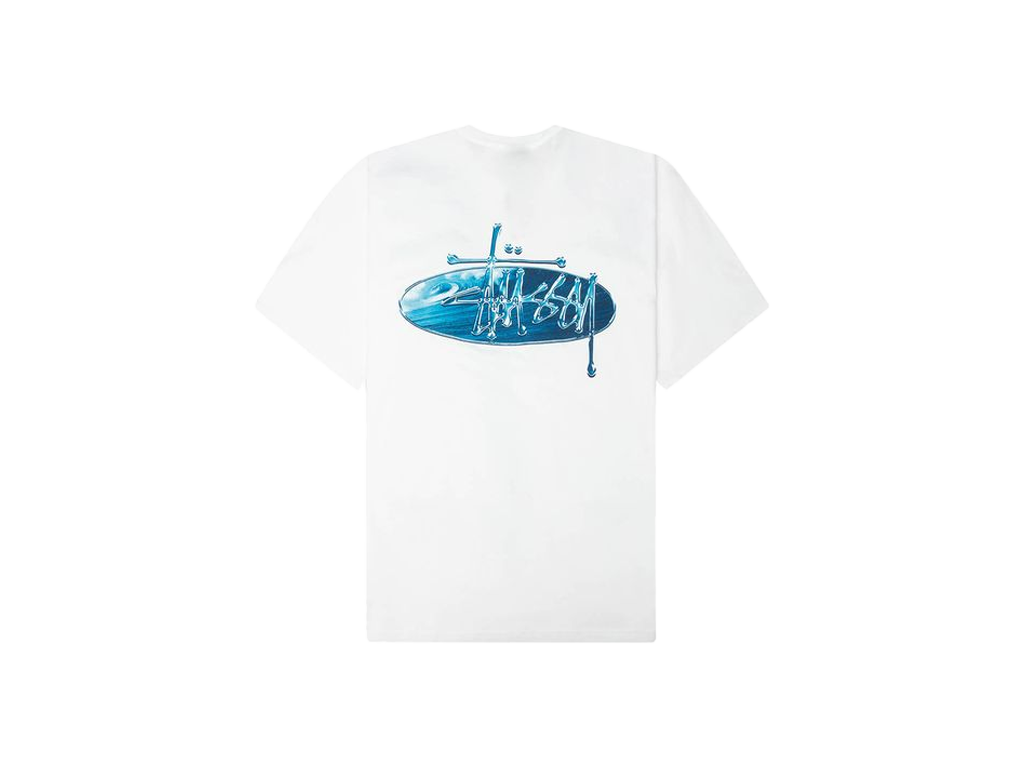 Stussy Wave Oval Tee white-2026-pikastore.cz