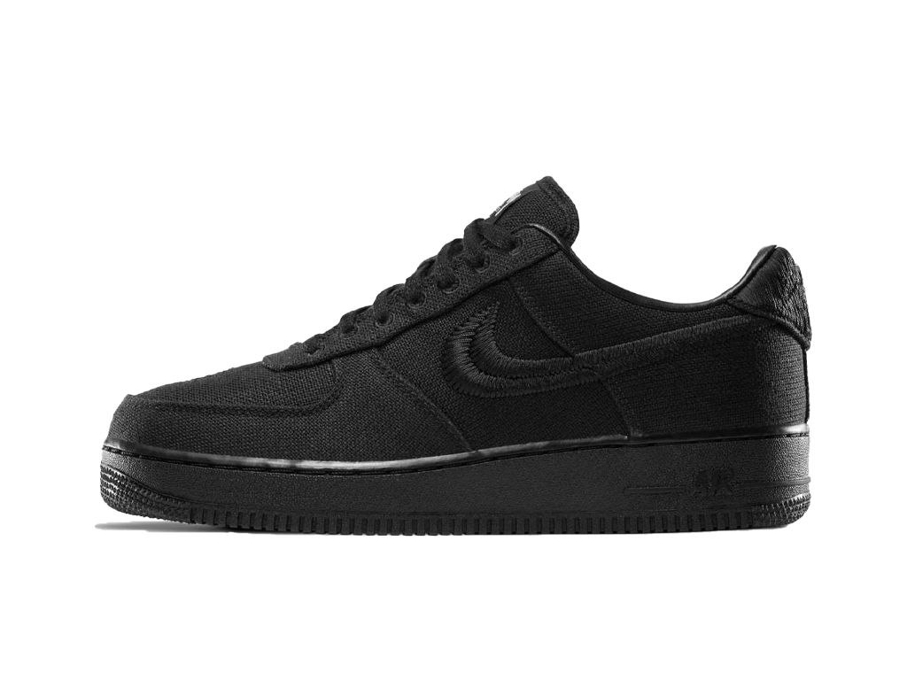 Stussy x Air Force 1 Low Triple Black-Nike-pikastore.cz