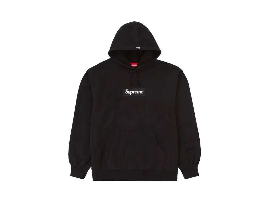 Supreme Box Logo Hooded Sweatshirt (FW21) Black-Supreme-pikastore.cz