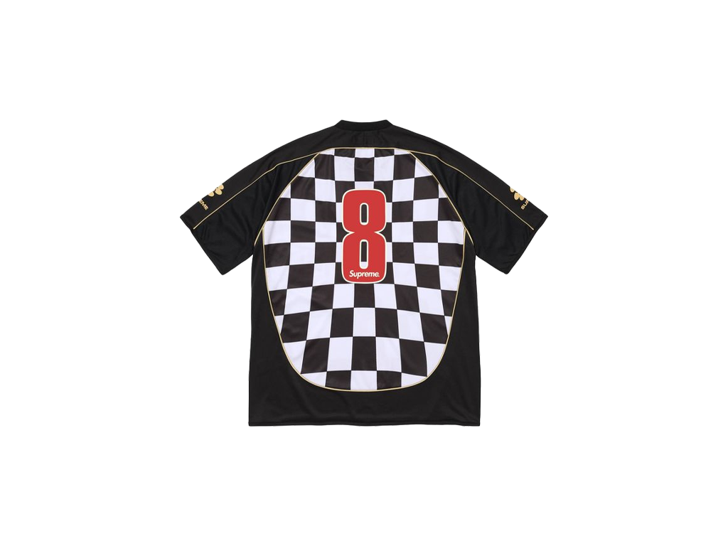Supreme Checkerboard Jersey Black