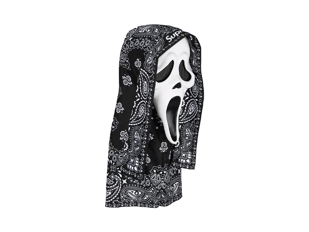 Supreme Ghostface Bandana Mask Black-Supreme-pikastore.cz