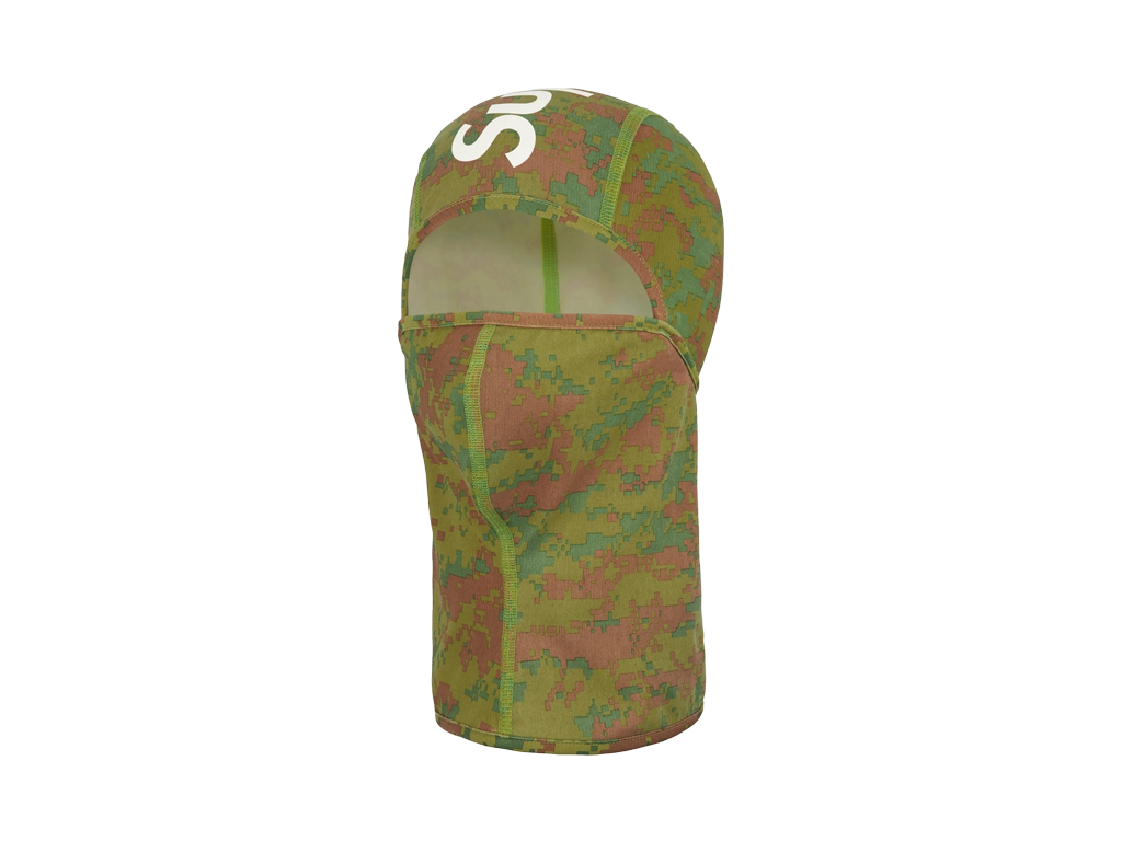 Supreme Heat Reactive Digi Camo Balaclava Olive-Supreme-pikastore.cz