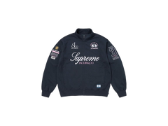 Supreme La Martina Zip Up Sweatshirt Navy
