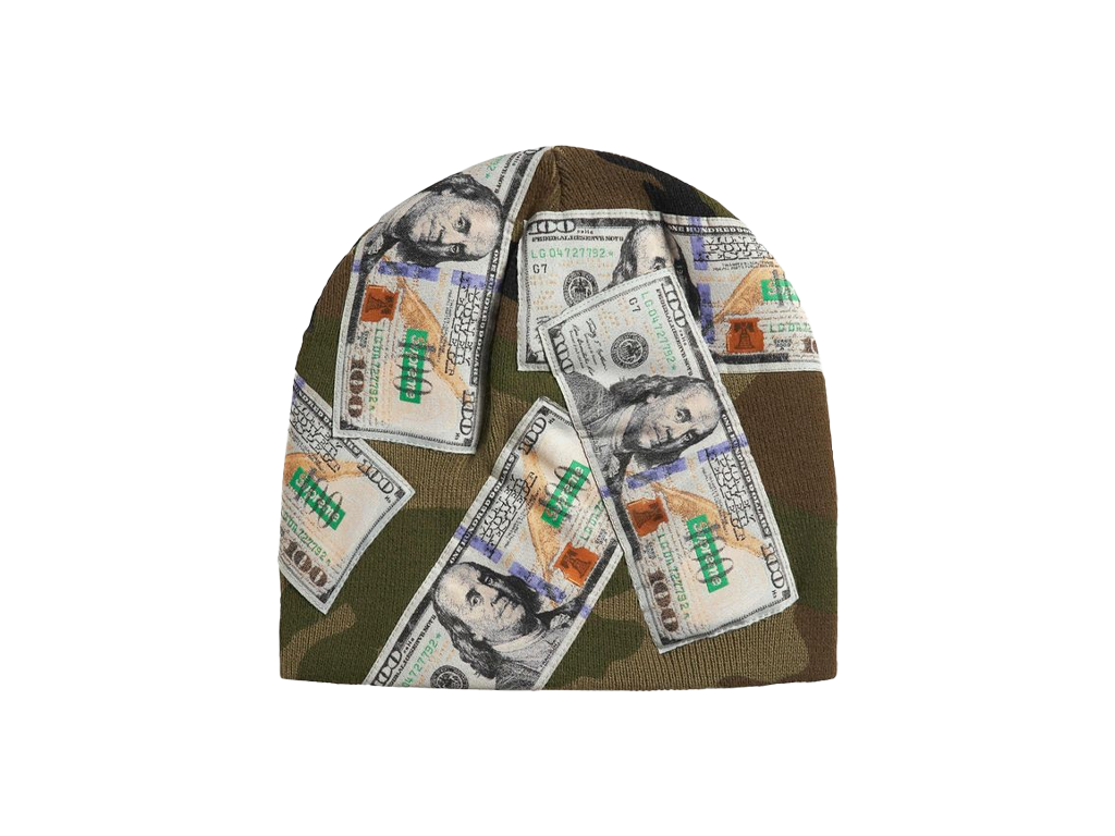 Supreme Money Beanie Camo-Supreme-pikastore.cz