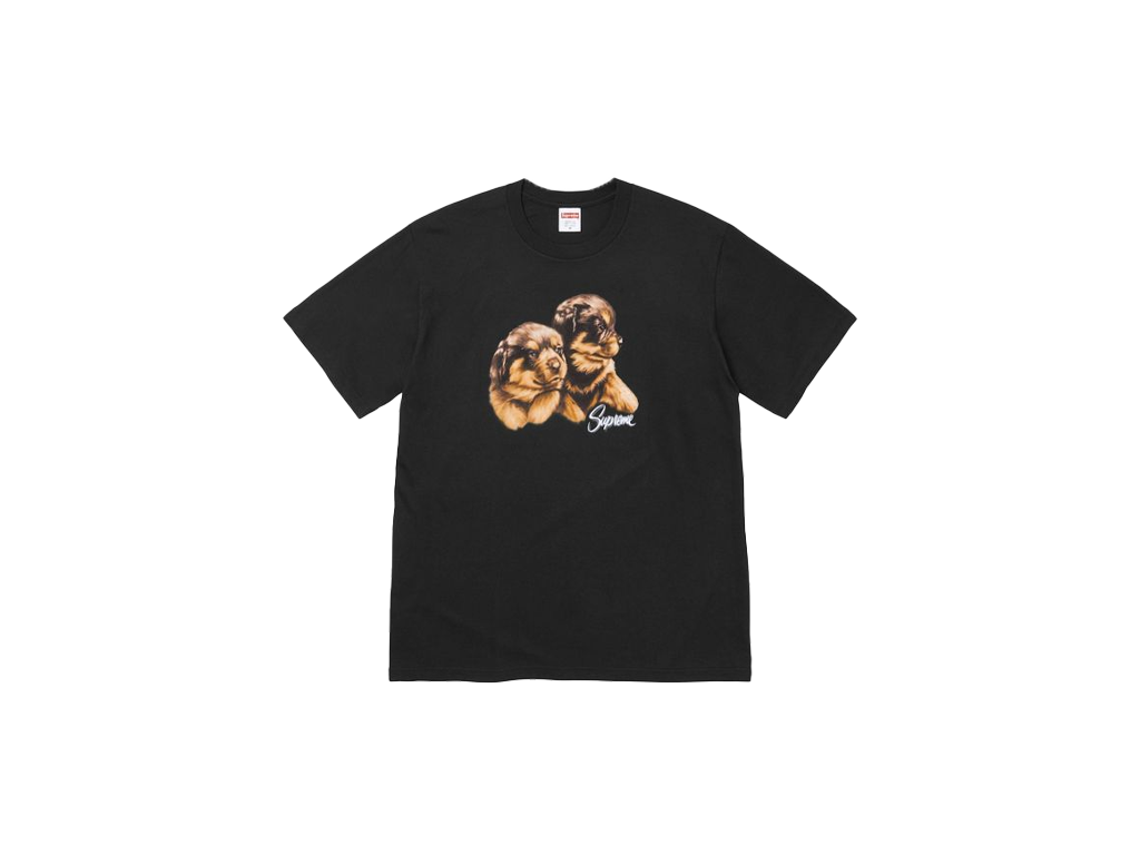 Supreme Puppies Tee Black-Supreme-pikastore.cz