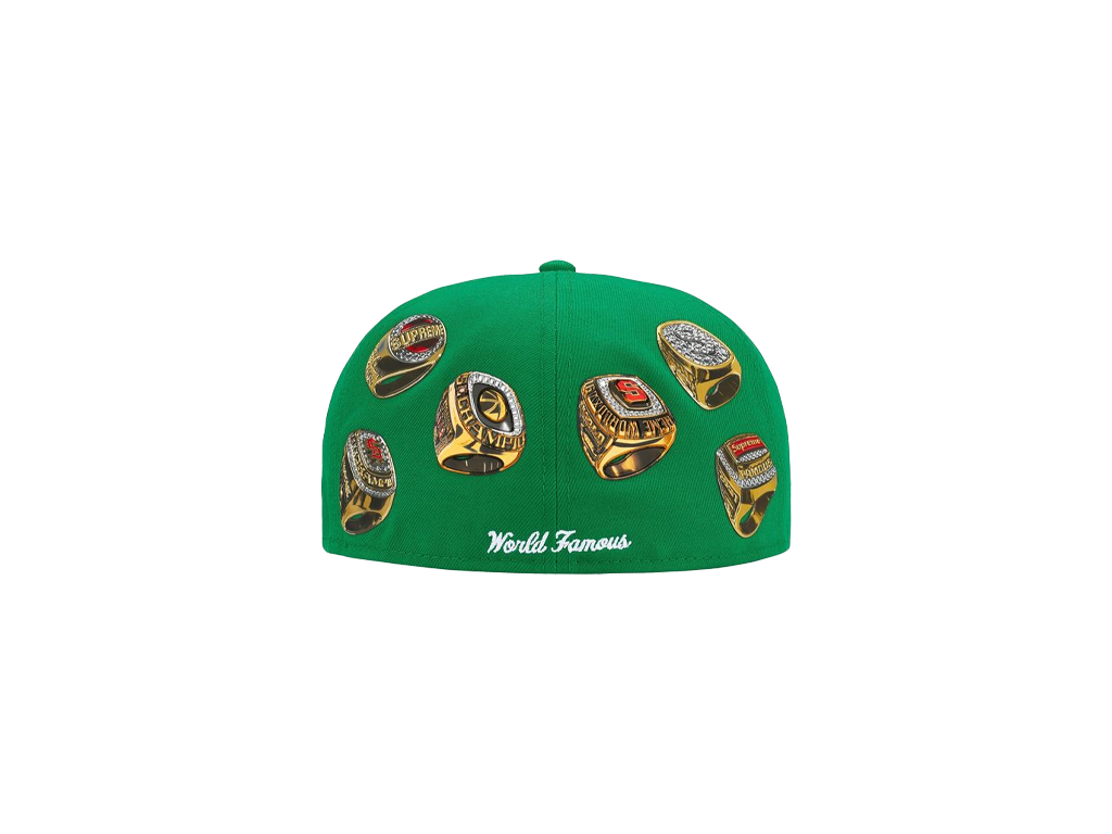 Supreme Rings Box Logo New Era Green-Supreme-pikastore.cz