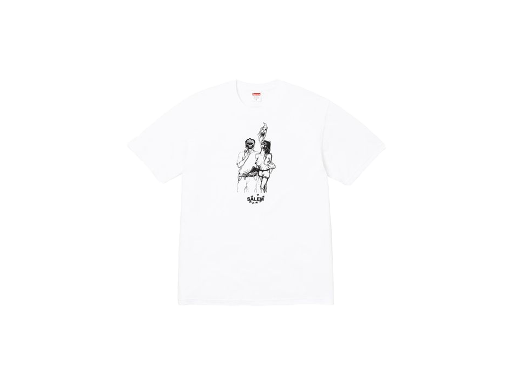 Supreme SALEM Tee White-Supreme-pikastore.cz