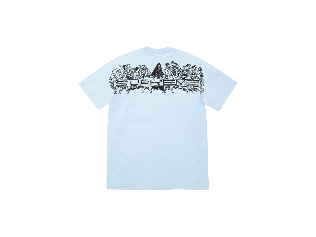 Supreme Supper Tee Powder Blue-Supreme-pikastore.cz