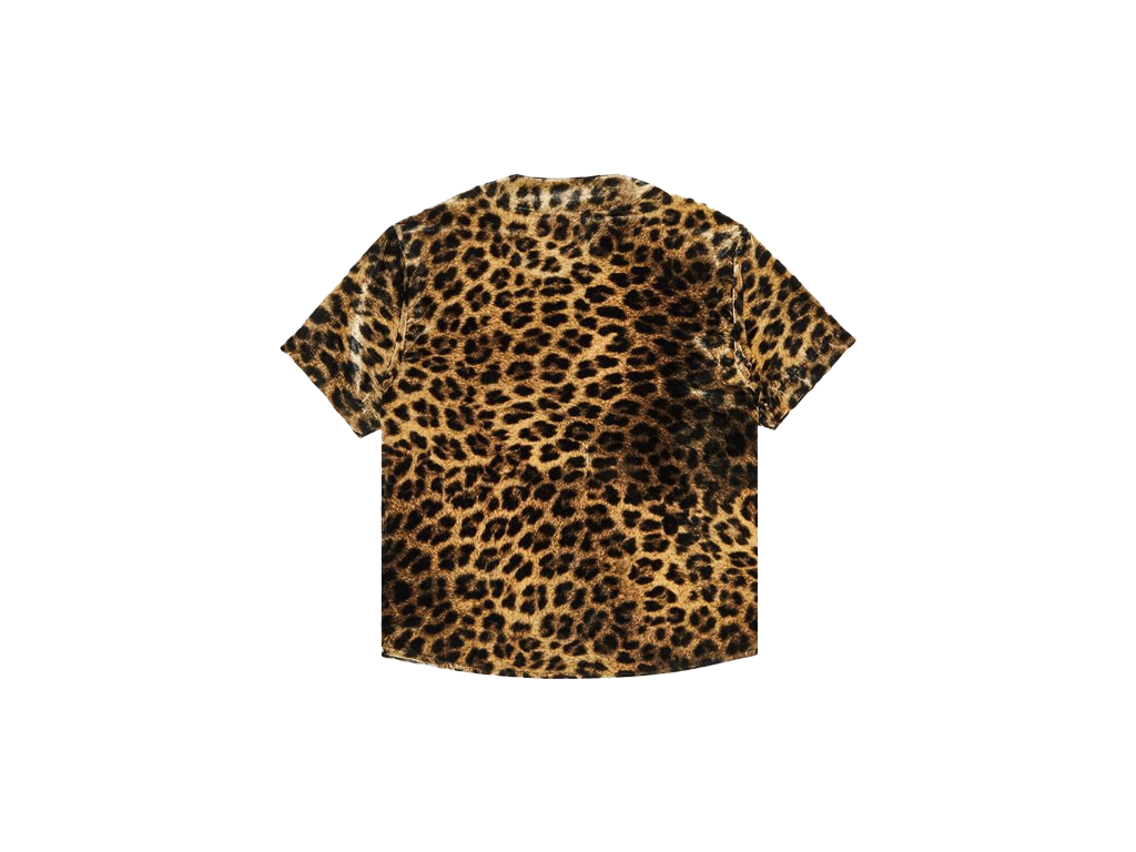 Supreme Velvet Baseball Jersey Leopard-Supreme-pikastore.cz