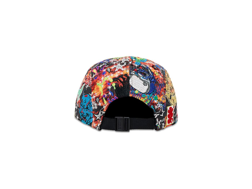 Supreme Aoi Embroidered Camp Cap Flames-Supreme-pikastore.cz