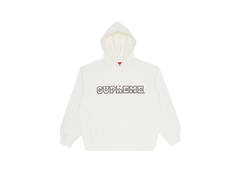 Supreme Collegiate Acronym Hooded Sweatshirt White
