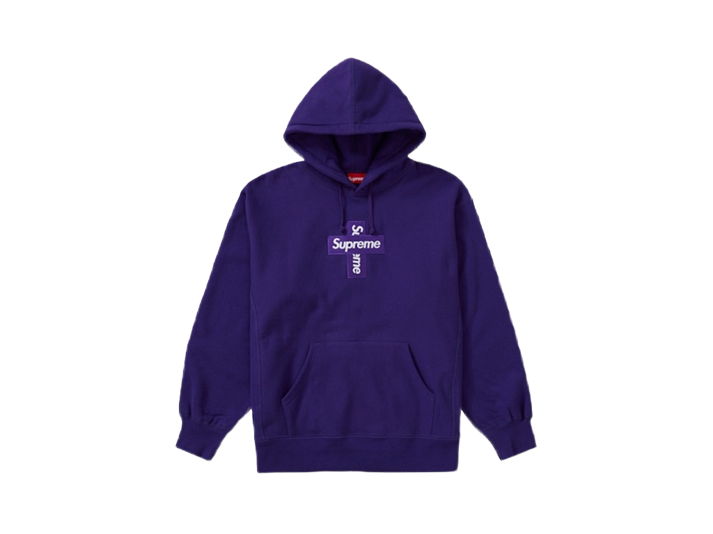 Supreme Cross Box Logo Hooded Sweatshirt-Supreme-pikastore.cz