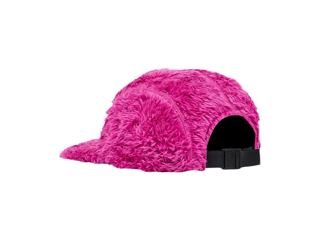 Supreme Fuzzy Camp Cap Pink-Supreme-pikastore.cz