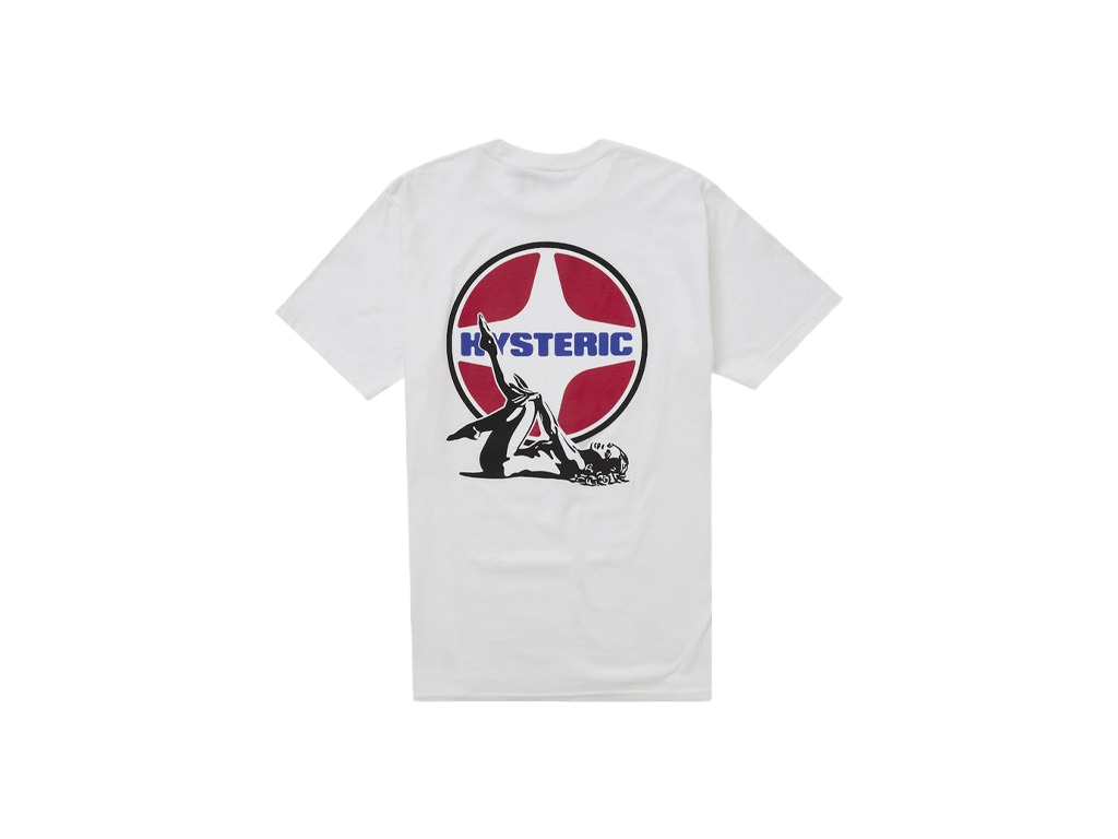 Supreme Hysteric Glamour Pin Up Tee White-Supreme-pikastore.cz