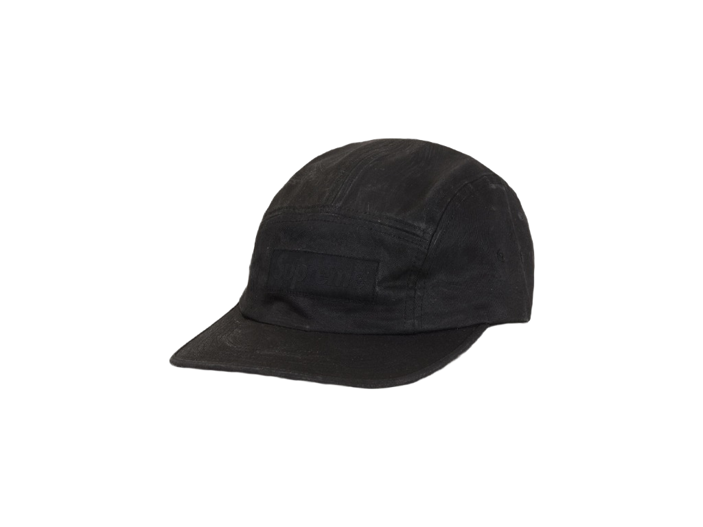 Supreme MM6 Maison Margiela Painted Camp Cap Black-Supreme-pikastore.cz