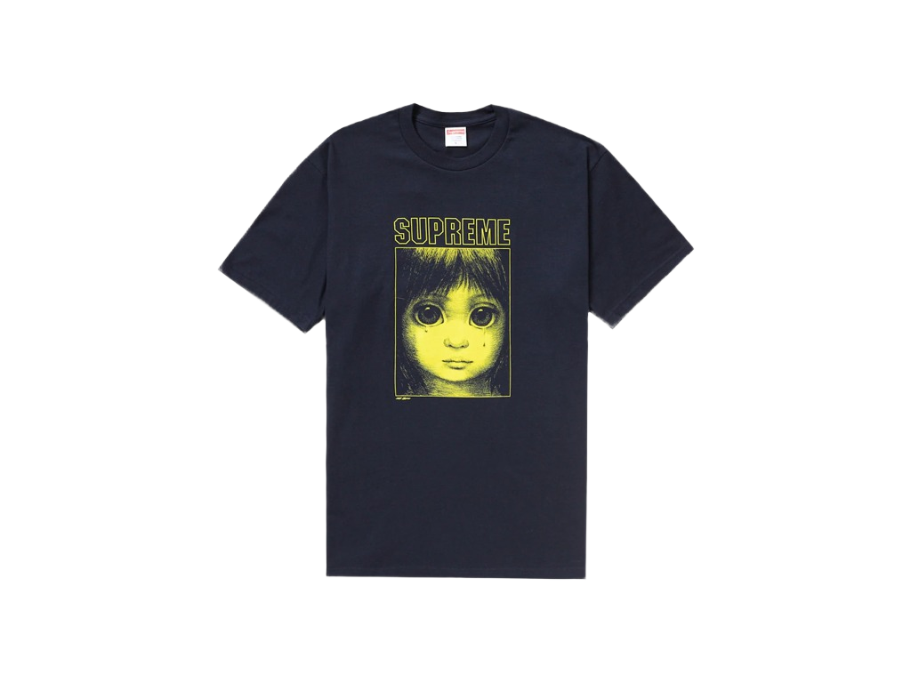 Supreme Margaret Keane Teardrop Tee Navy-Supreme-pikastore.cz