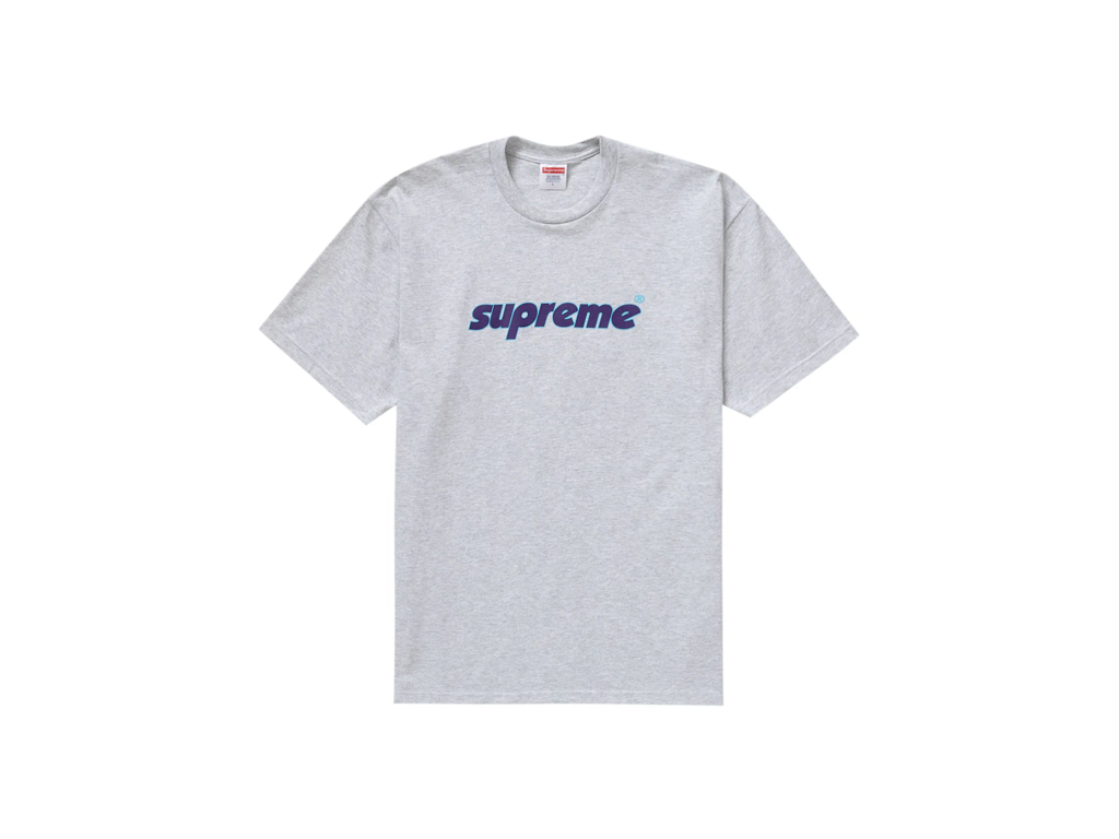 Supreme Pinline Tee Ash Grey