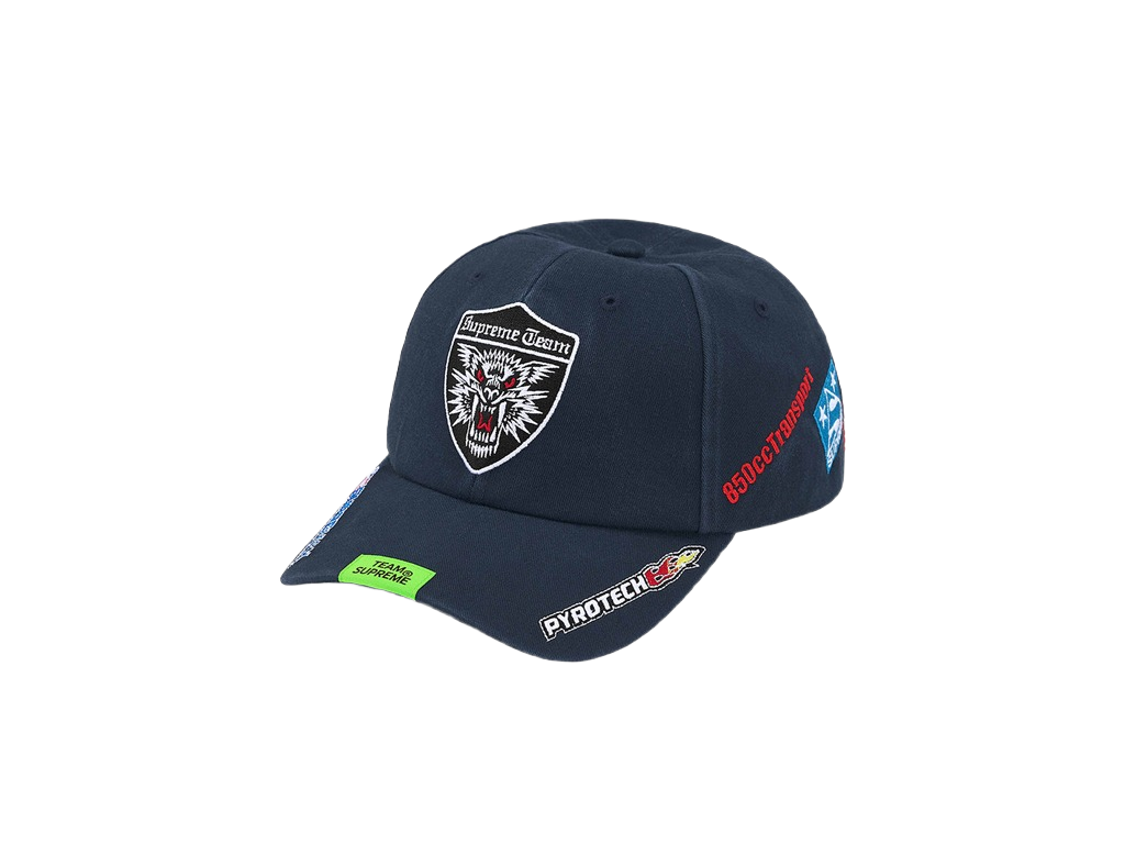 Supreme Racing Team 6-Panel Navy-Supreme-pikastore.cz