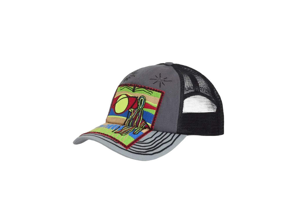 Supreme Reaper Mesh Back 6-Panel Grey-Supreme-pikastore.cz